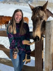 maddie and her horse