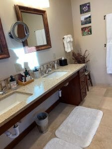 master bathroom