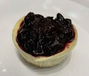 blueberry cheesecake