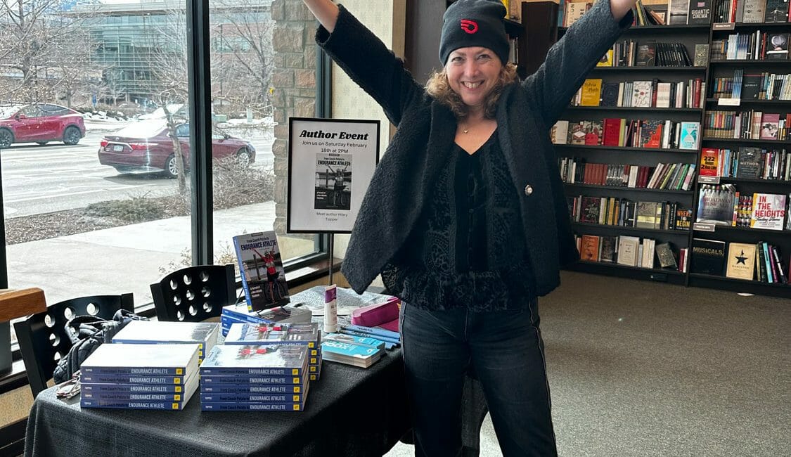 Hilary Topper at Barnes and Noble in Boulder