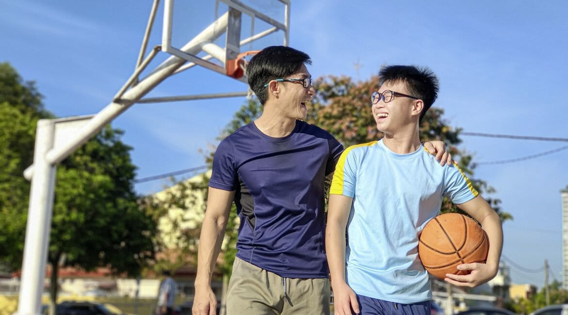 Basketball in your backyard