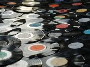 vinyl records