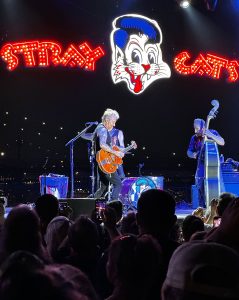 Brian Setzer of the Stray Cats