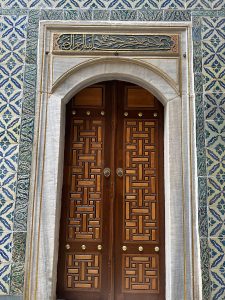 door at palace