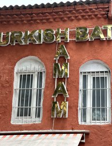 one of the many Turkish bath houses in Istanbul 