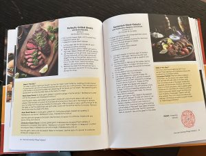 inside of cookbook