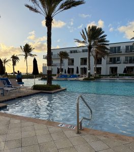 pool at Marriot